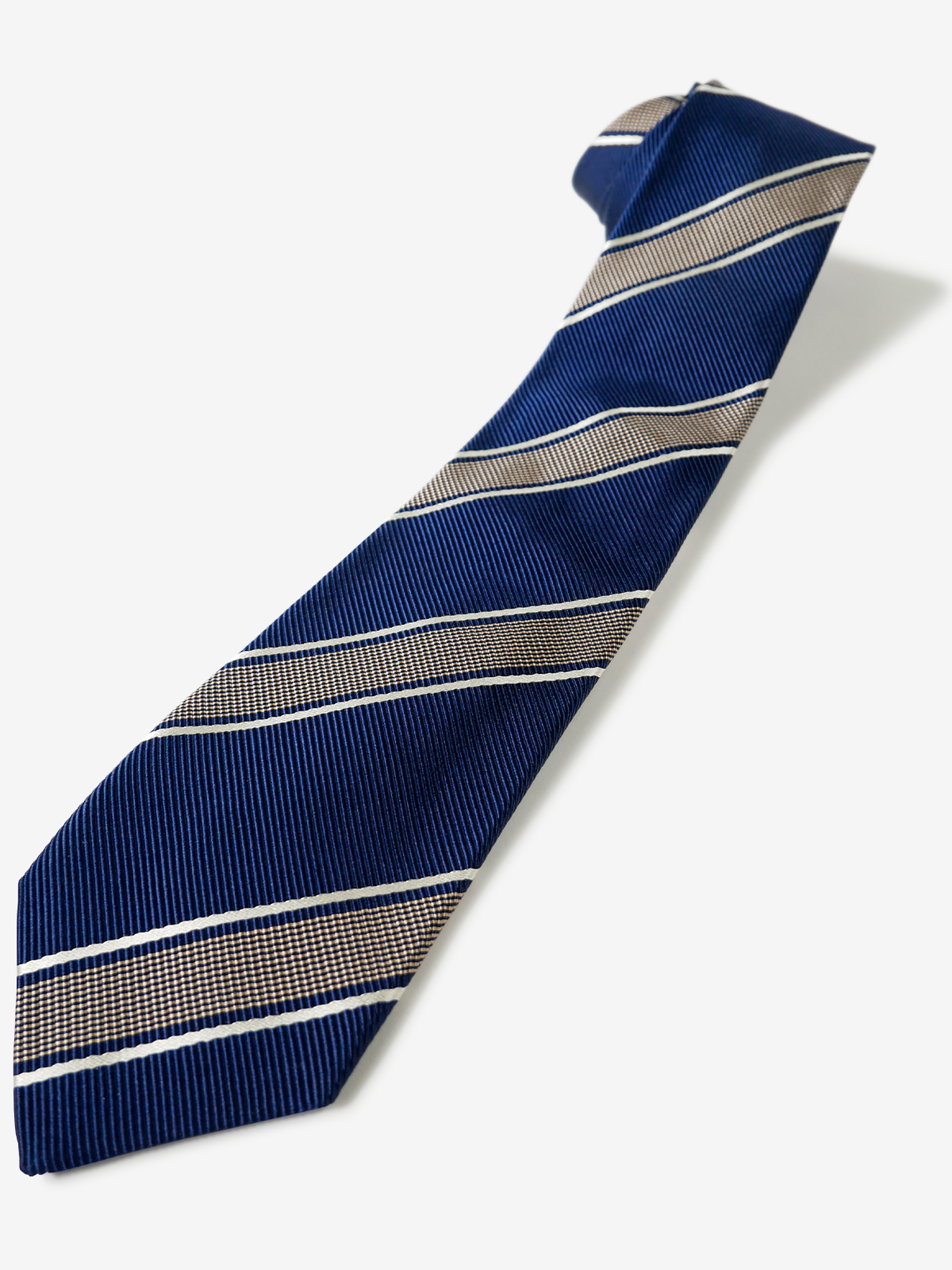 Striped Necktie|ベージュ