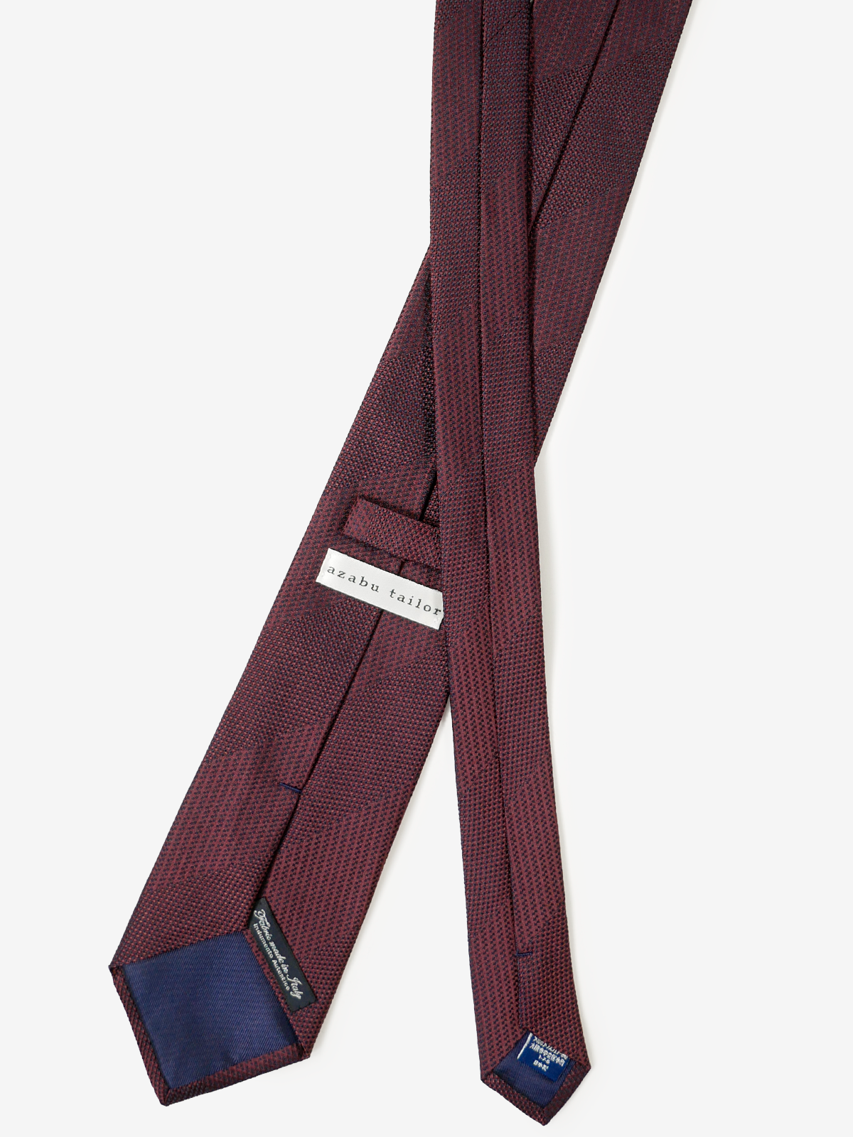 Classico Seta|Stripe Tie|レッド