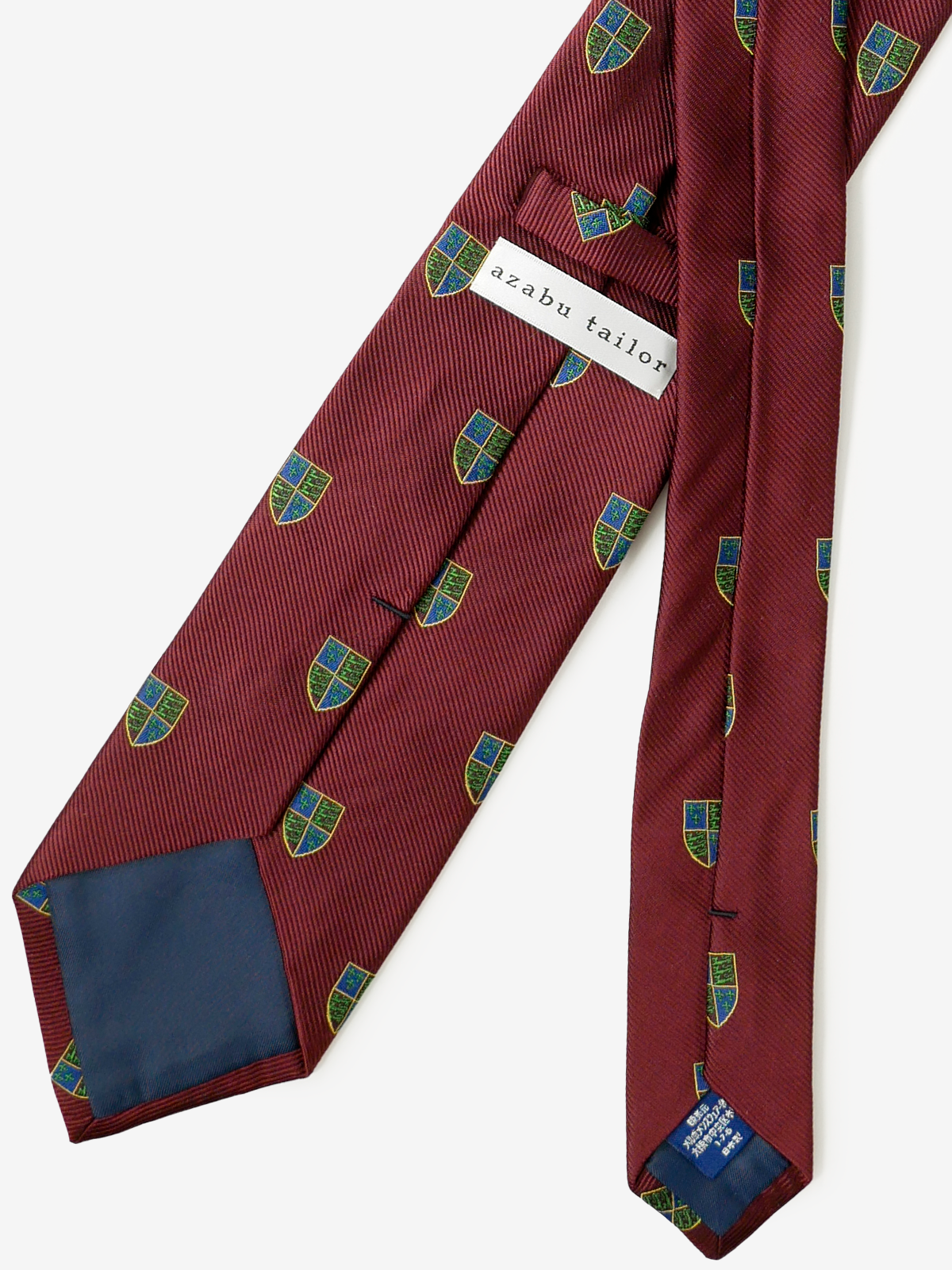 Crest Tie|ボルドー