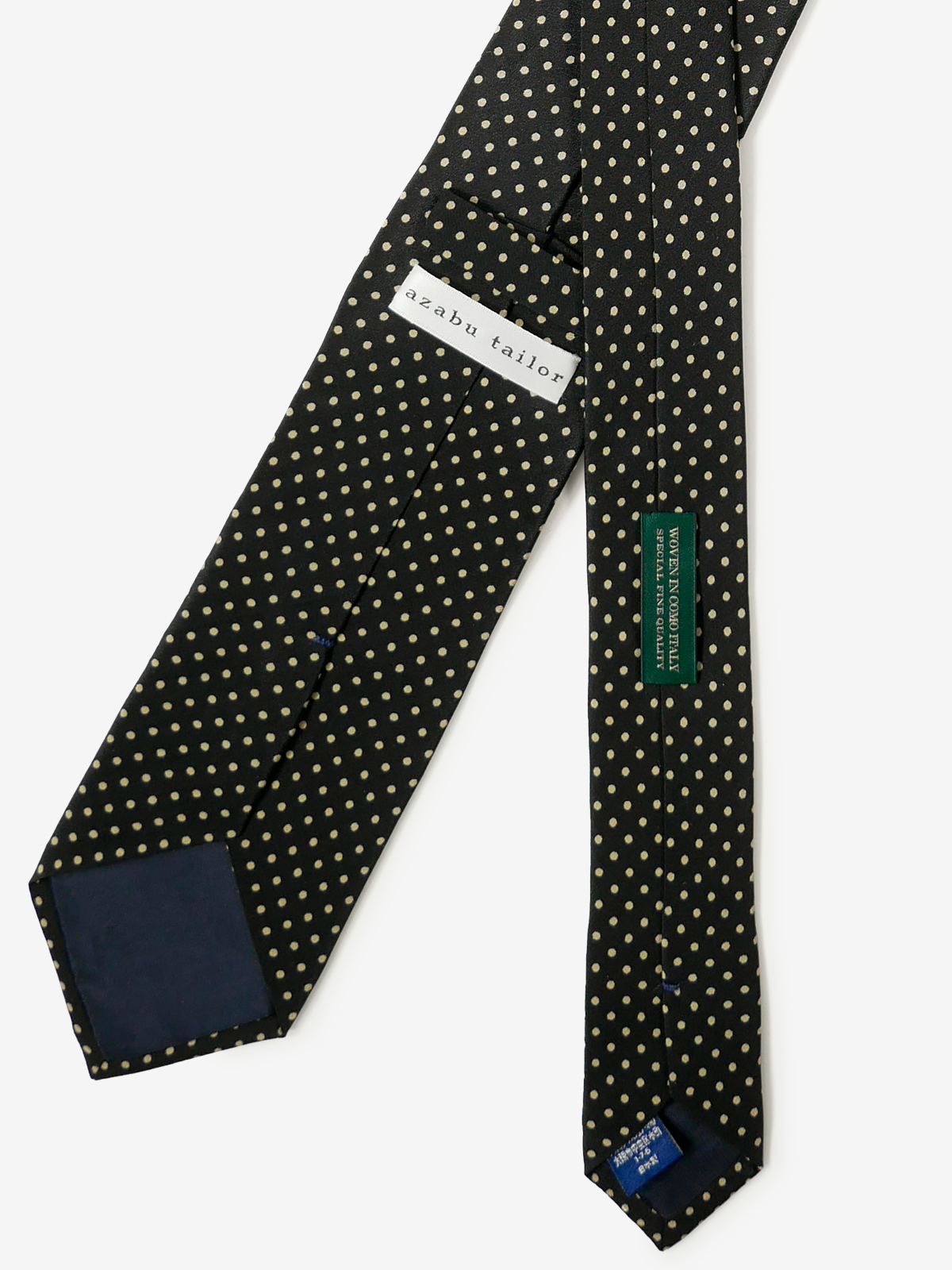Dots Neat Tie|ブラック