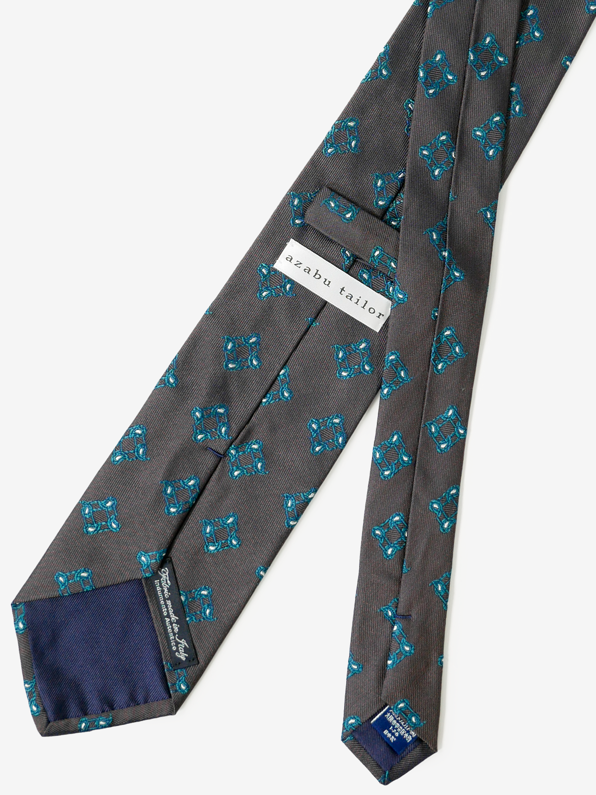 Classico Seta|Paisley Neat Tie|ブラウン