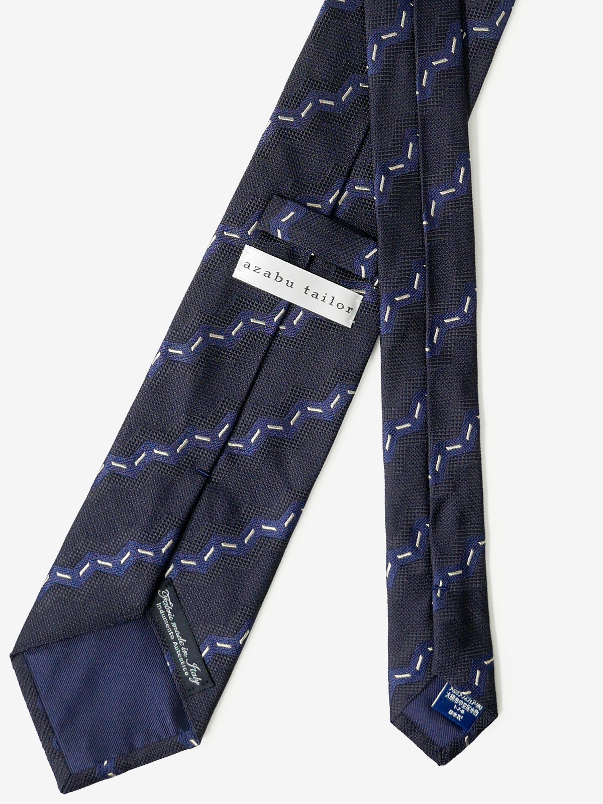 Classico Seta| Neat Tie|ブルー