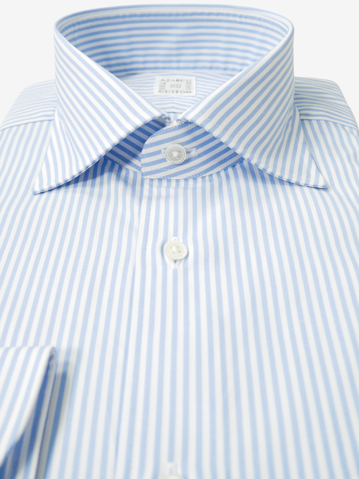 Striped Classic Fit Shirt|サックス