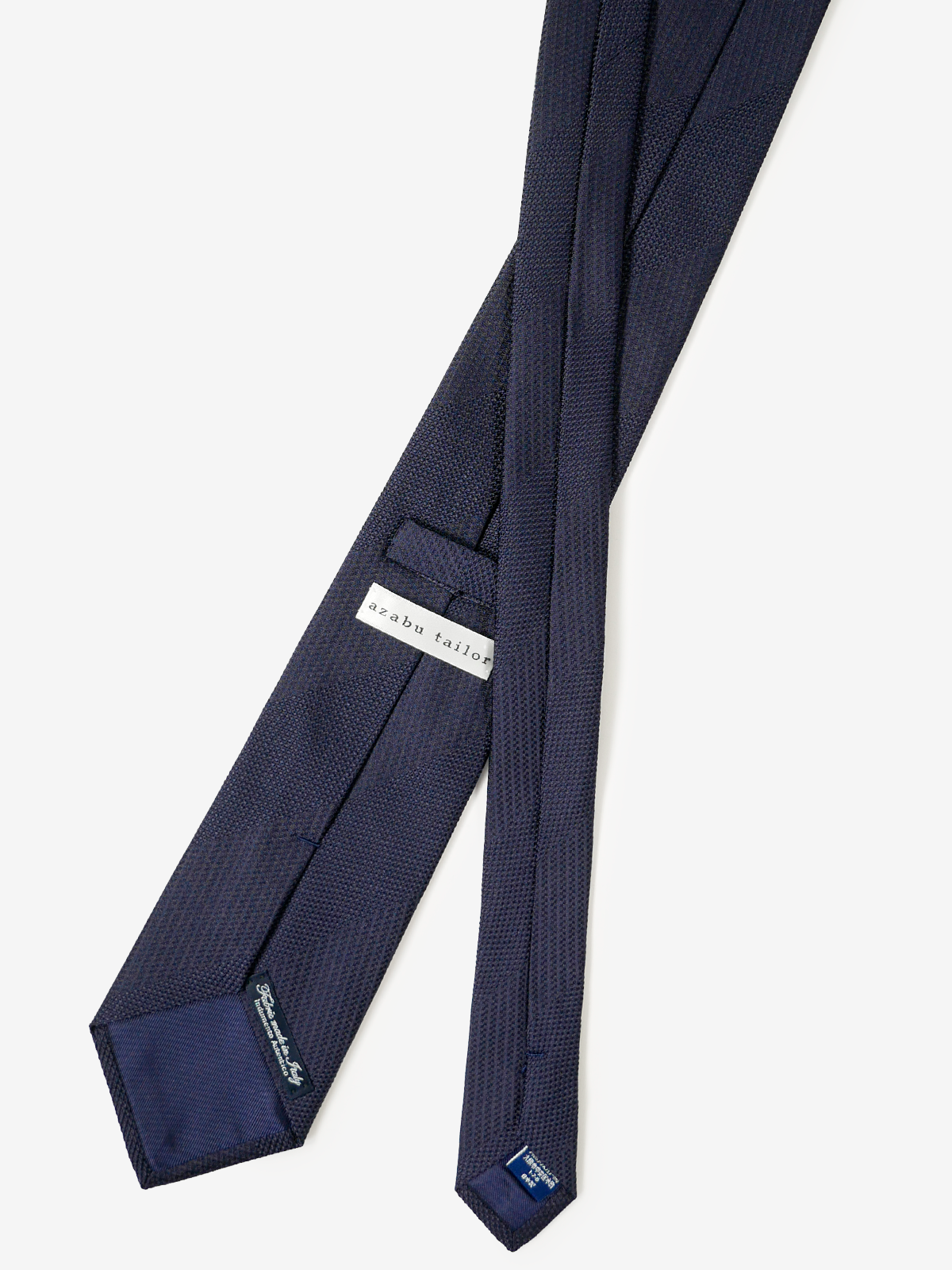 Classico Seta|Stripe Tie|ネイビー