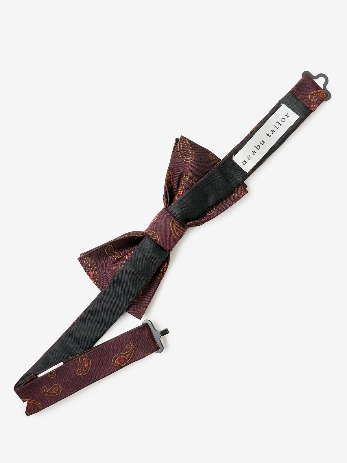 Paisley Bow Tie|ボルドー