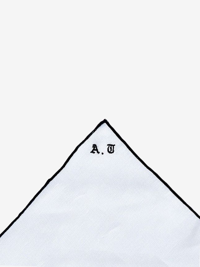 Linen Pocket Square|ライトブラウン