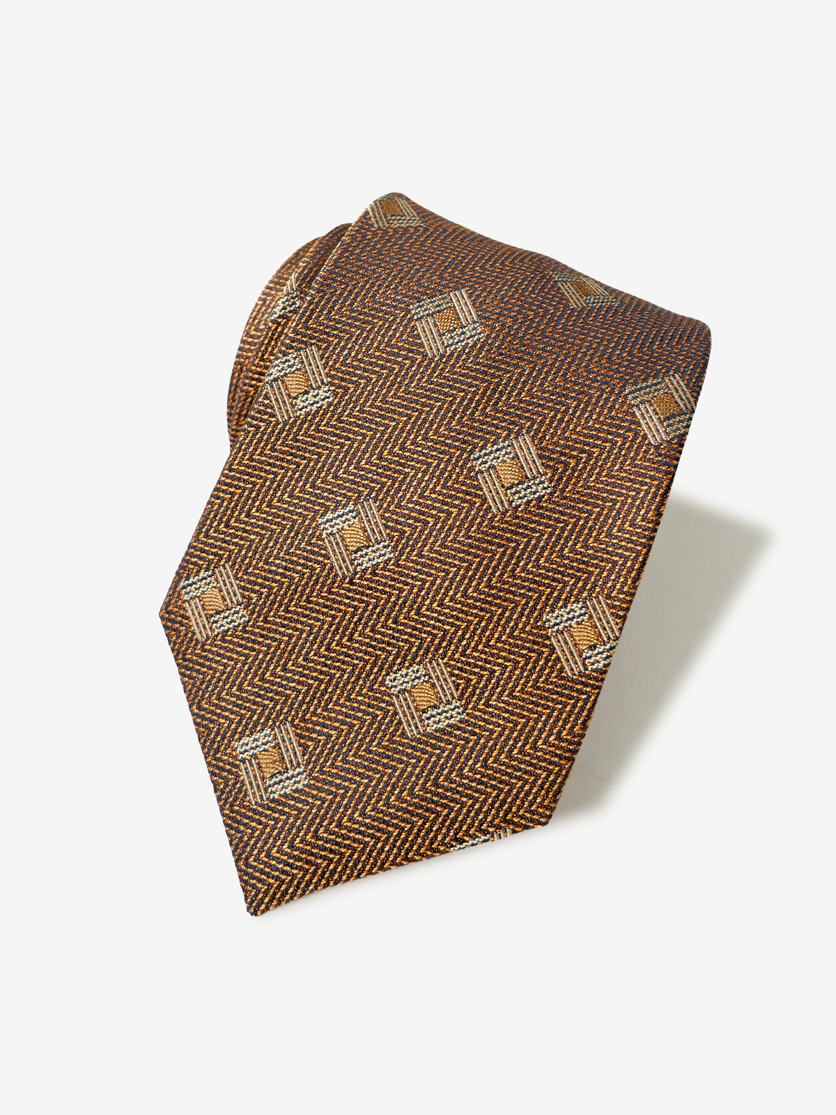 Square Neat Tie|ブラウン