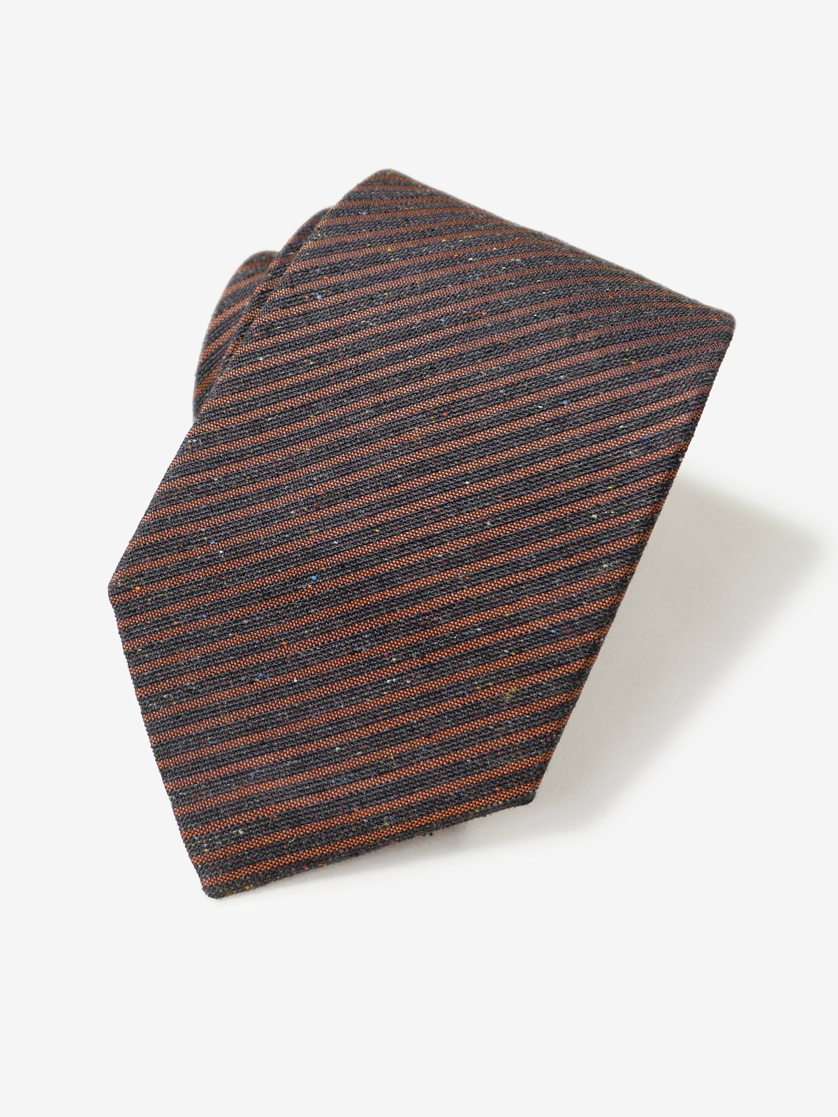 Fermo Fossati|Stripe Tie|オレンジ