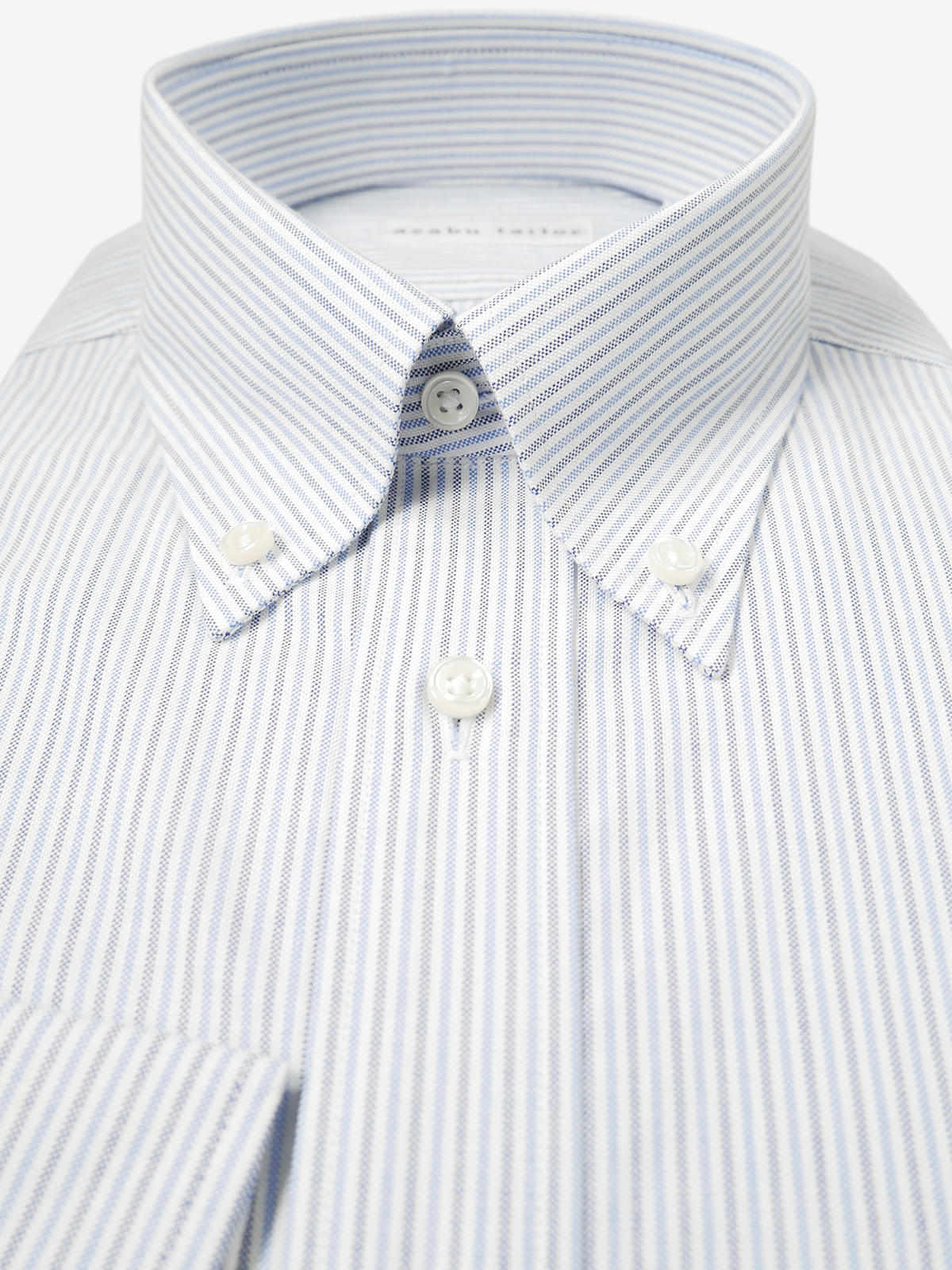 Oxford Striped Shirt|ブルー