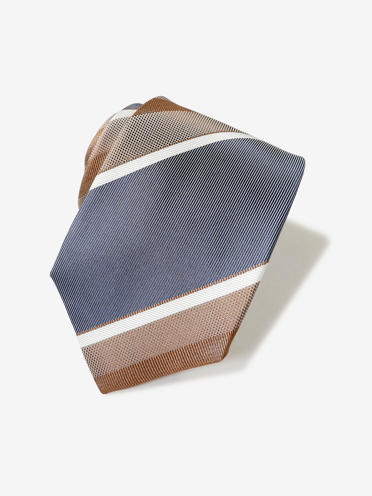 Classico Seta|Stripe Tie|ベージュ