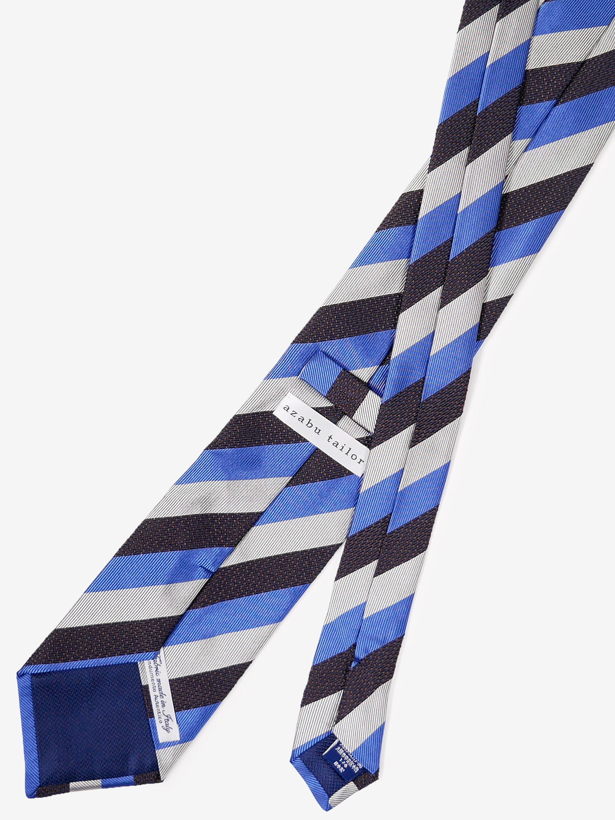 Canepa|Stripe Tie|ブルー