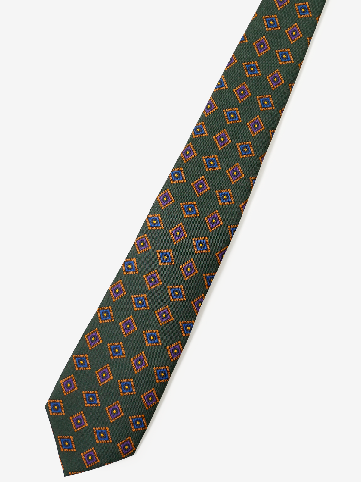 ROBERT KEYTE|Medallion Tie|グリーン