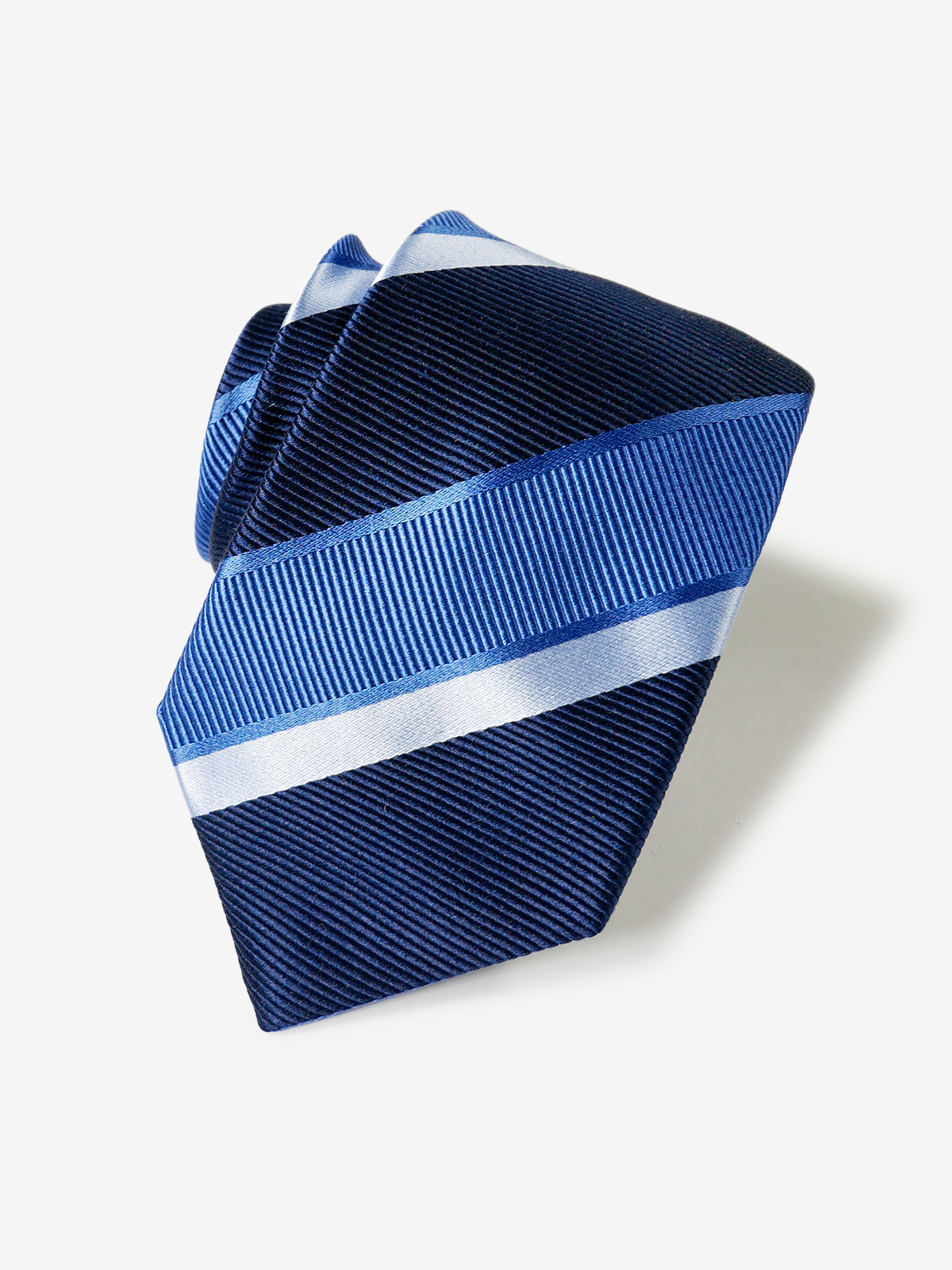 Striped Necktie|ブルー