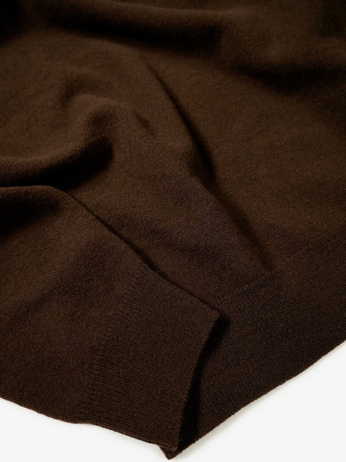Mock-Neck Sweater|ブラウン