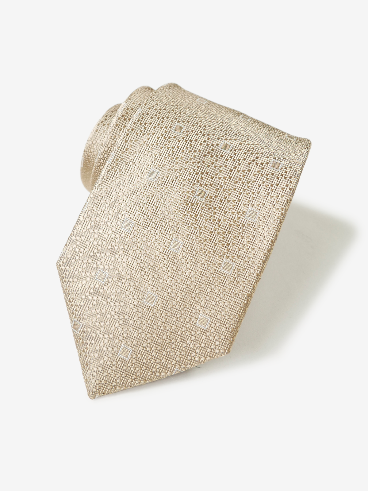 Mantero|Neat Tie|ベージュ