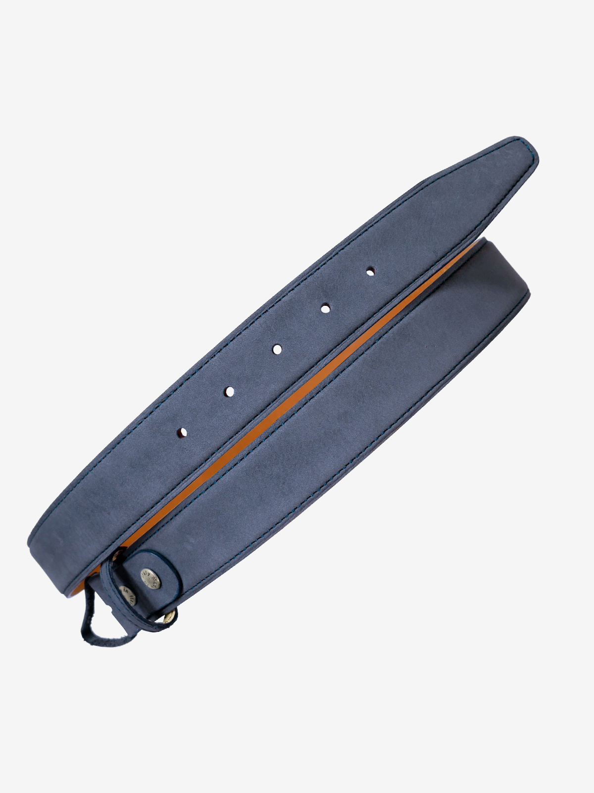 Nubuck Leather Belt|ブルー