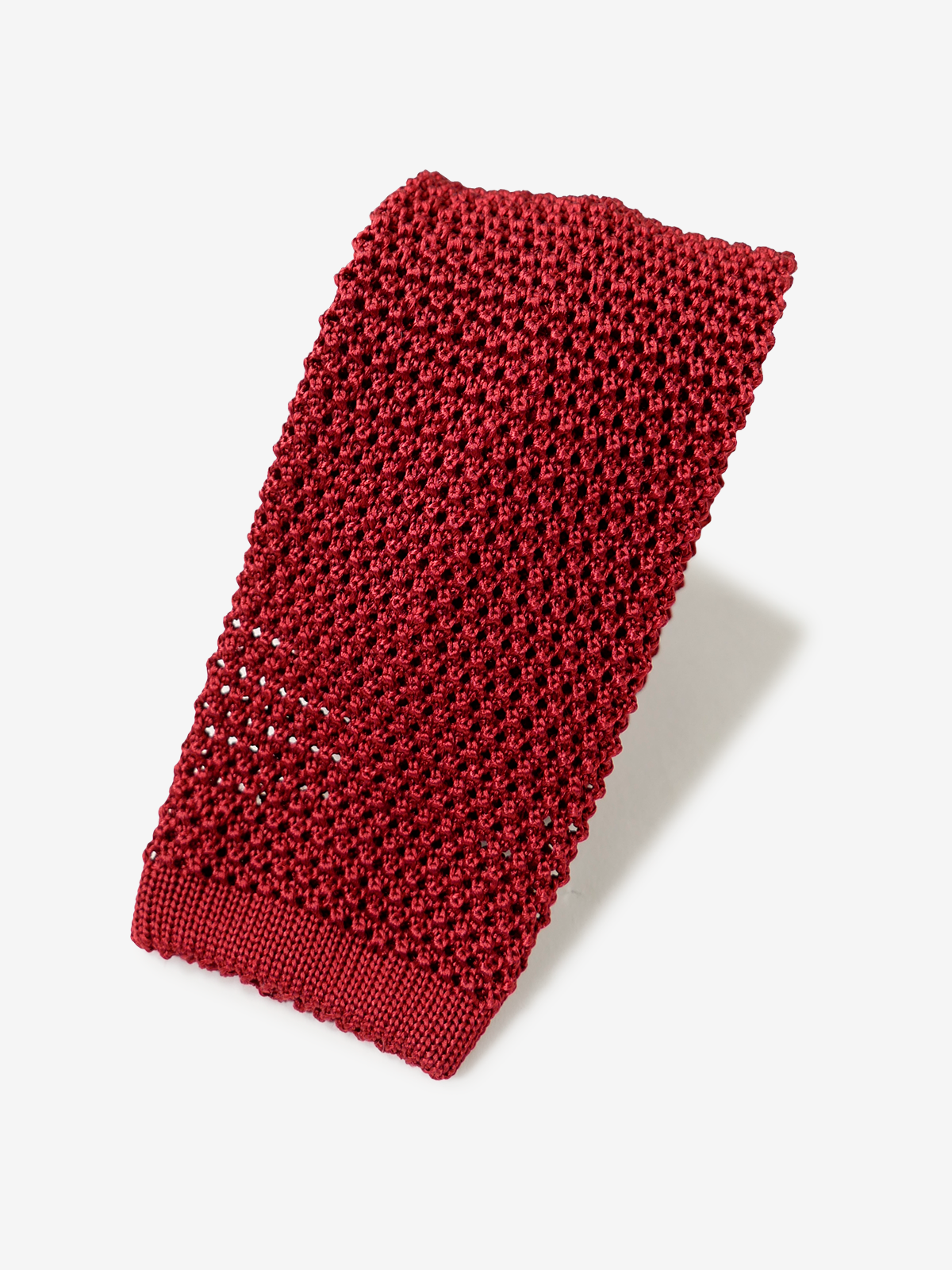 Knitted Tie|レッド