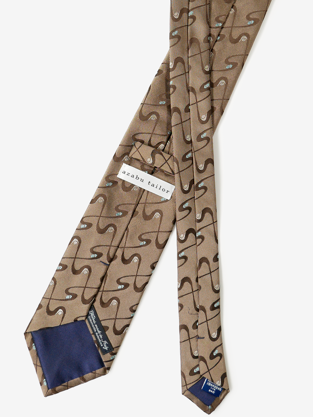 Classico Seta|Neat Tie|ベージュ