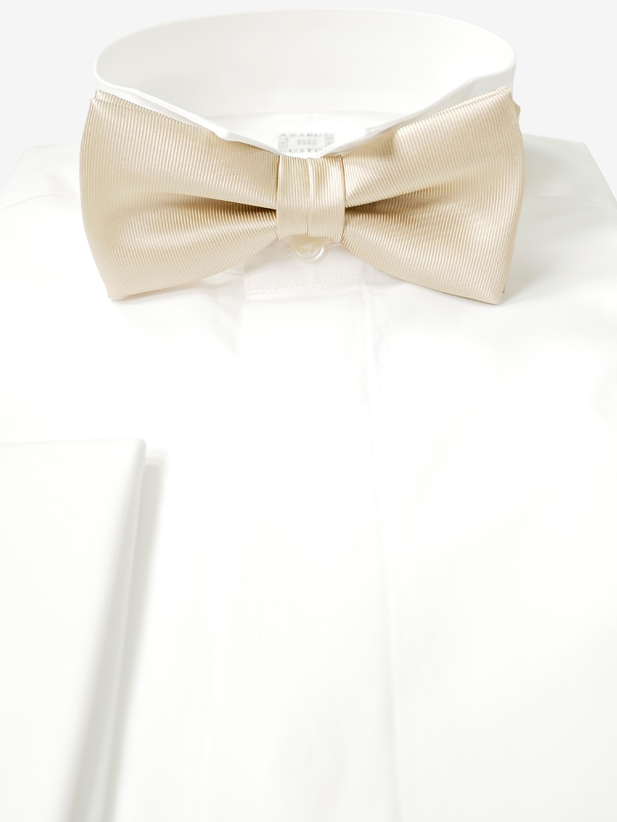 Solid Repp Bow Tie|ベージュ