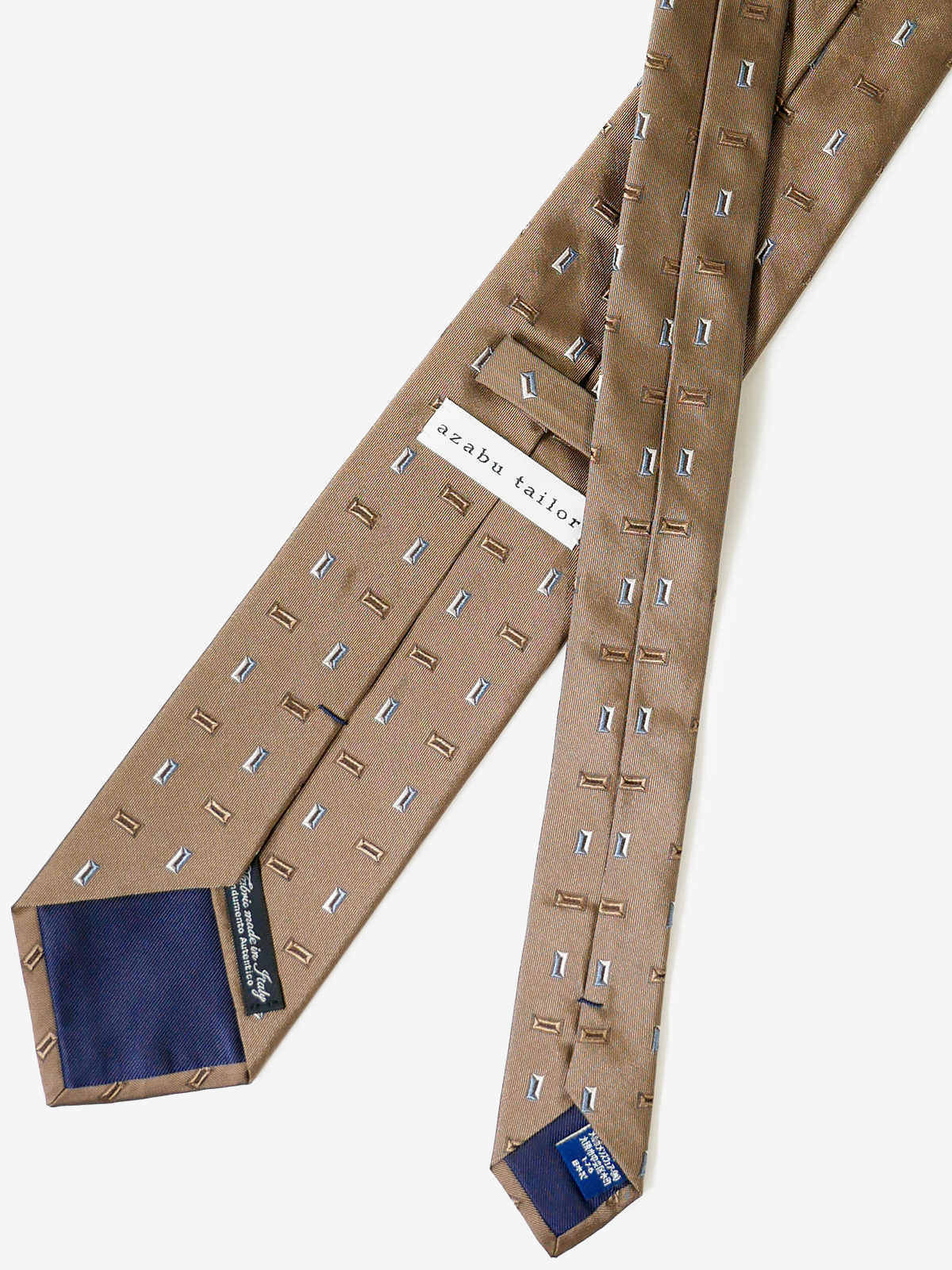 Classico Seta|Neat Tie|ベージュ