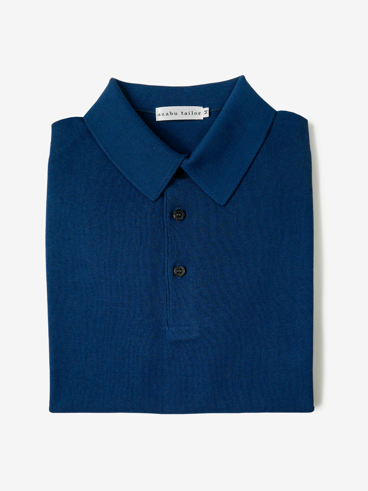 Cotton Polo Shirt|ブルー