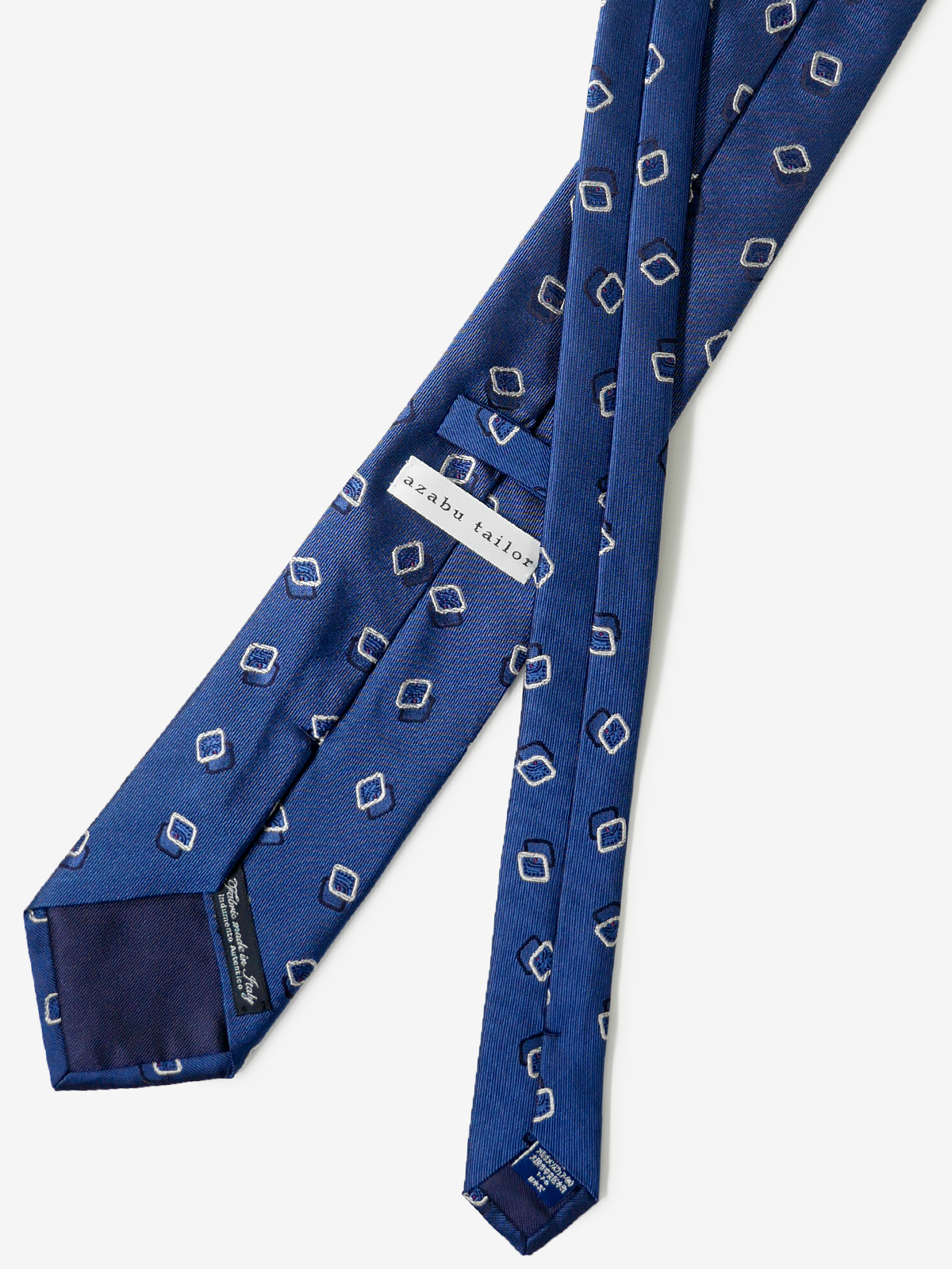 Classico Seta|Neat Tie|ネイビーブルー