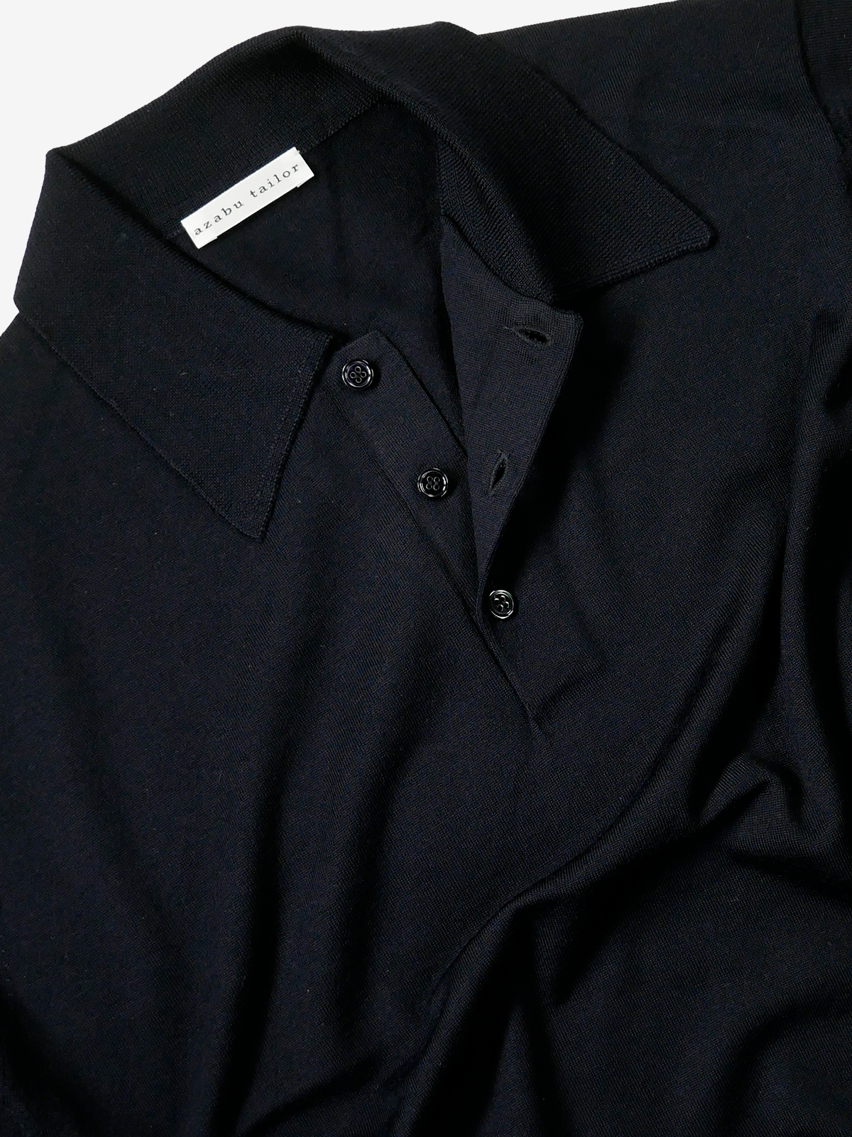 Polo Sweater|ネイビー