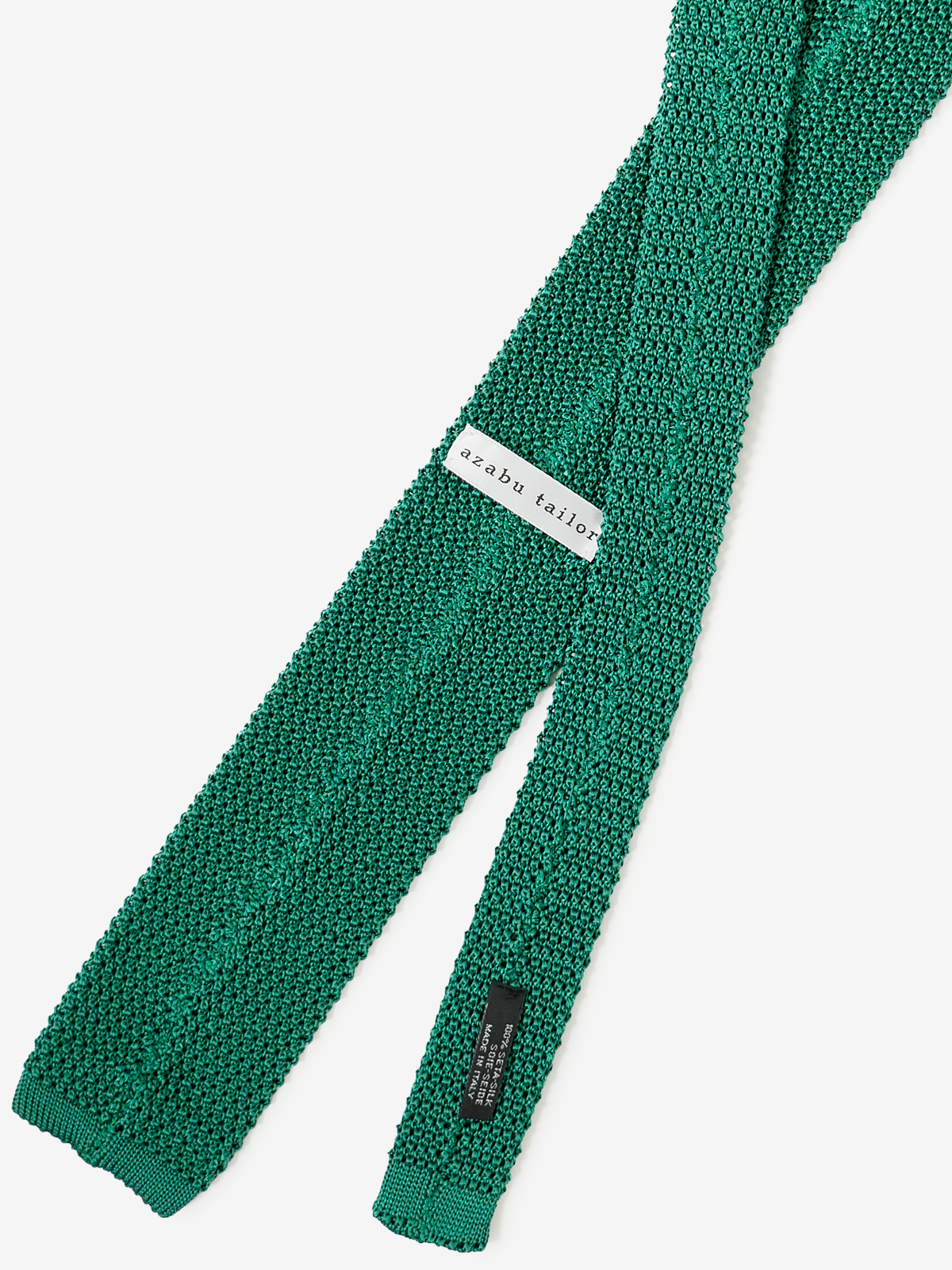 Knitted Tie|グリーン