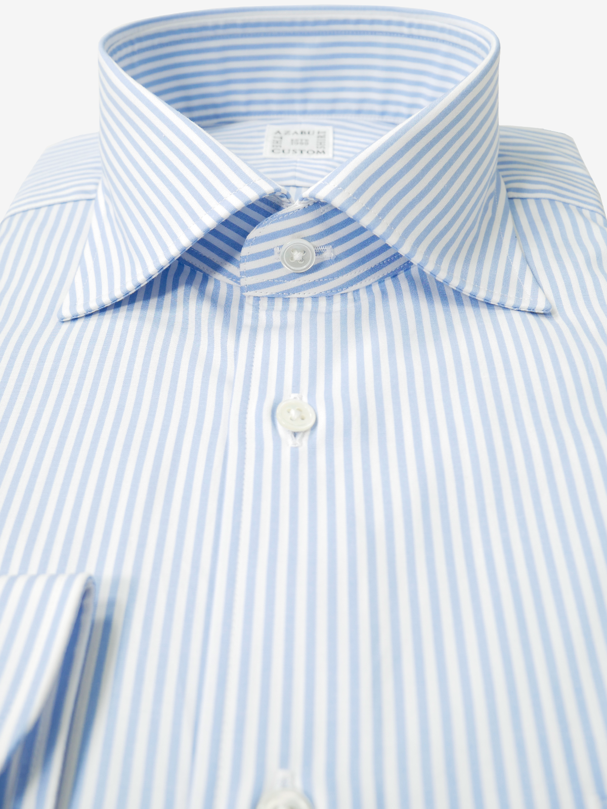 Striped Classic Fit Shirt|サックス