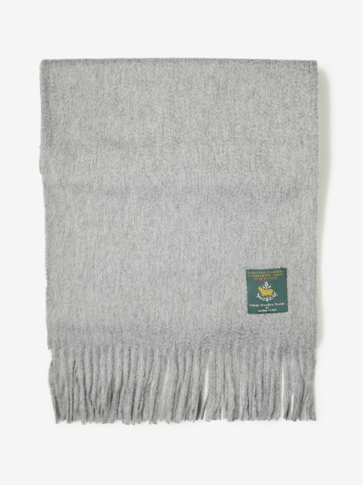 Cashmere Scarf|グレー