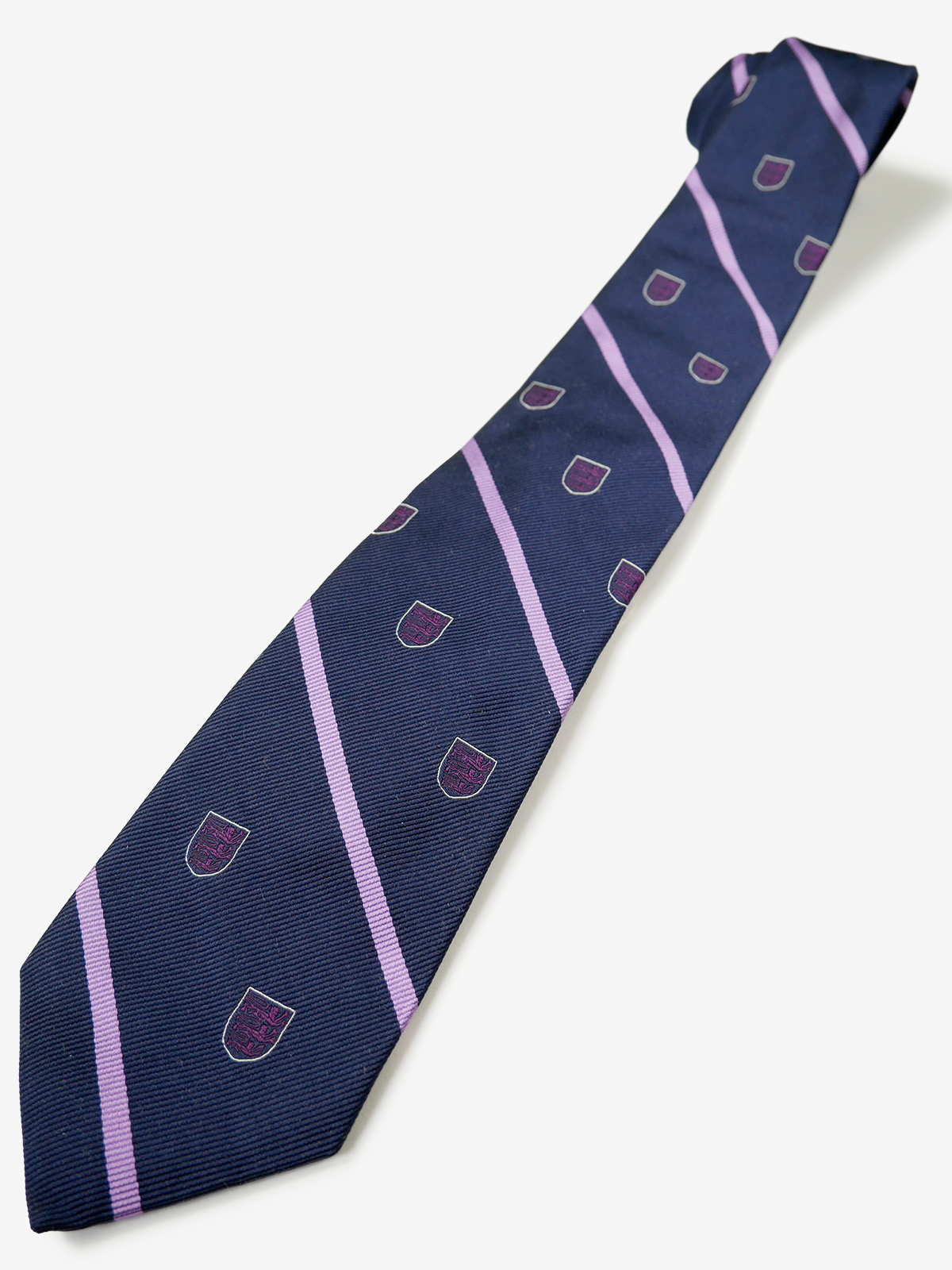 Royal Crest Tie|パープル