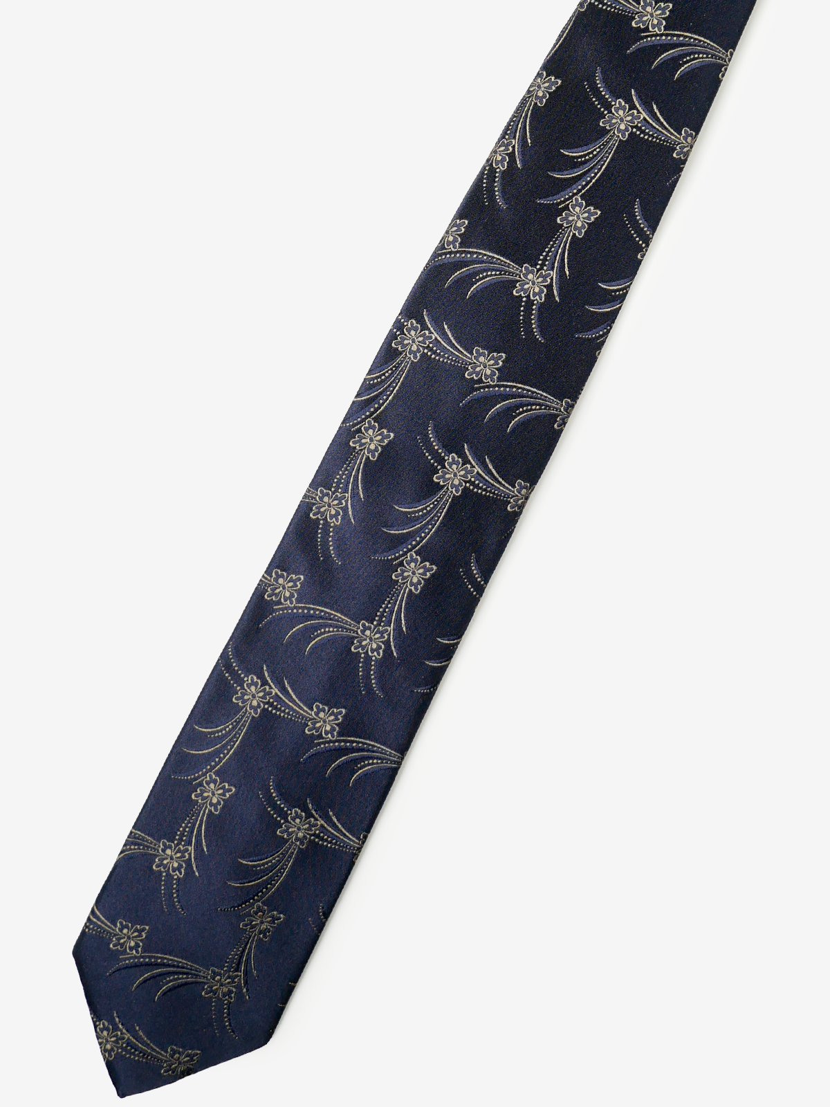 Fermo Fossati|Neat Tie|ネイビー