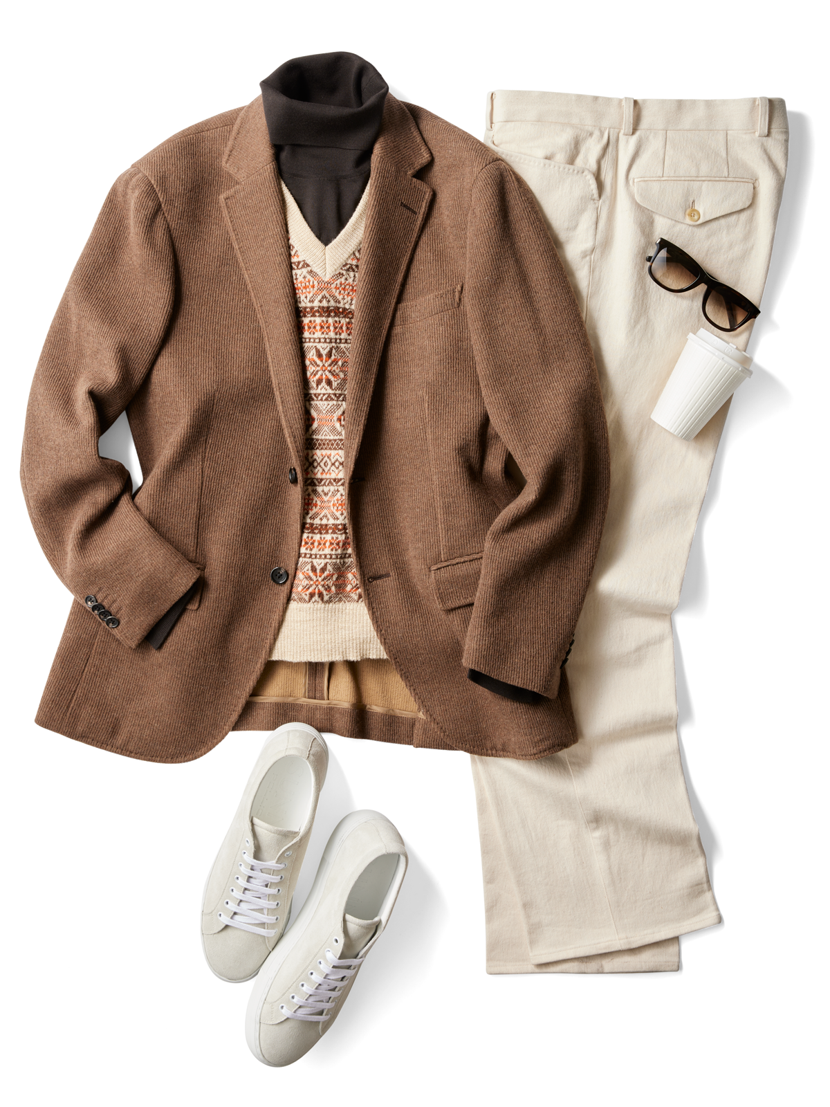 Turtleneck Sweater|ブラウン