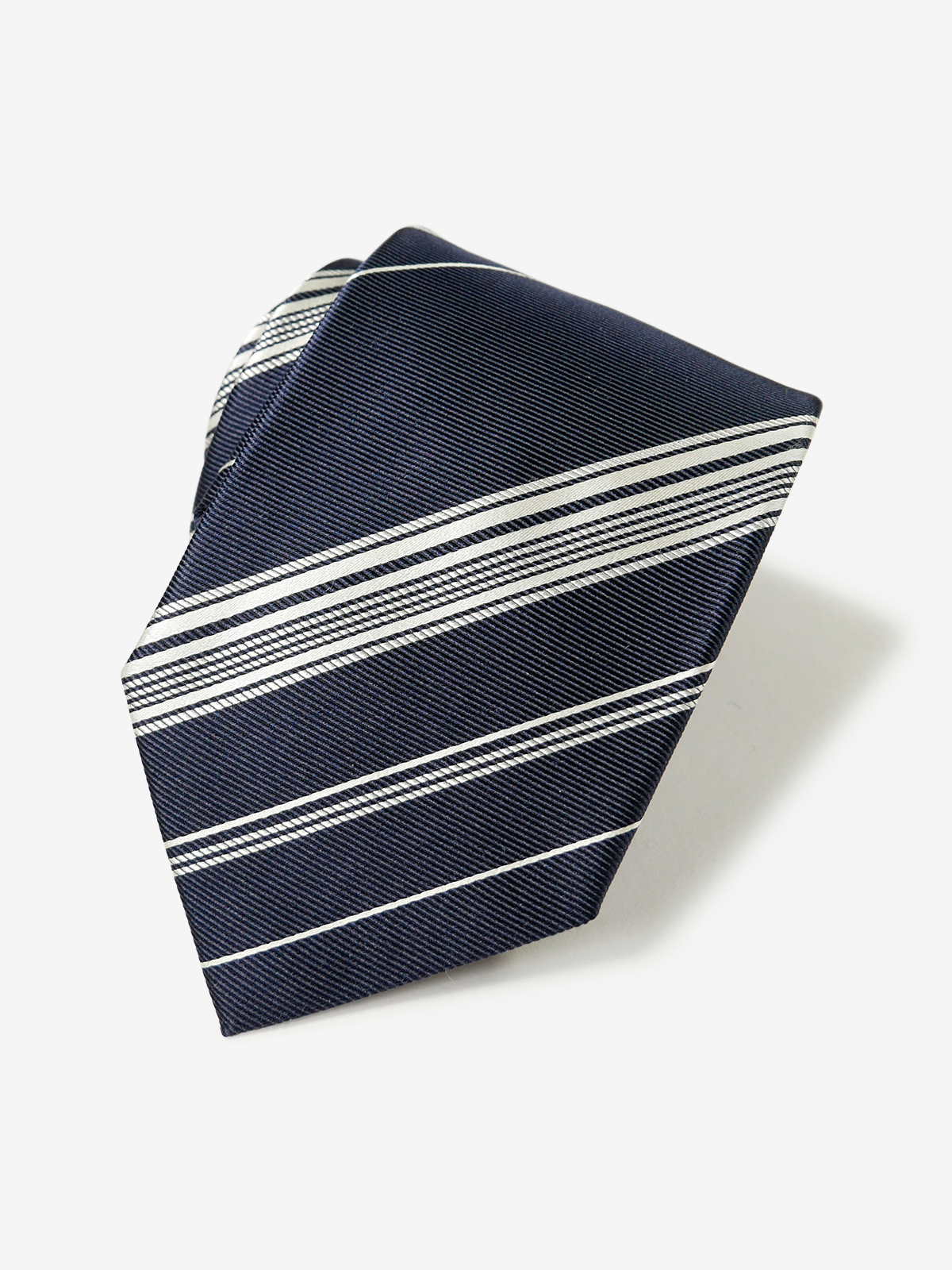 Canepa|Stripe Tie|ホワイト