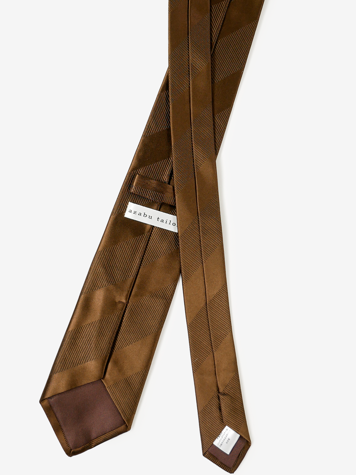 Striped Necktie|ブラウン