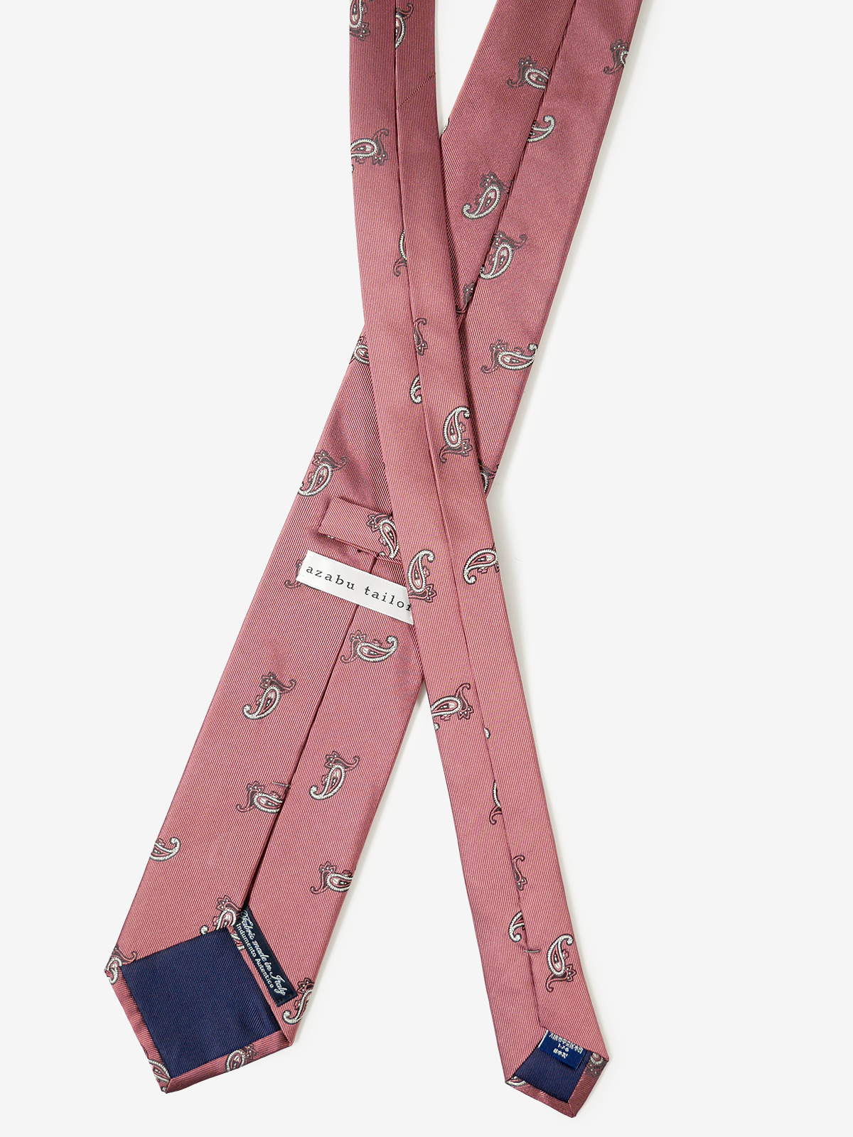Classico Seta|Paisley Neat Tie|ピンク