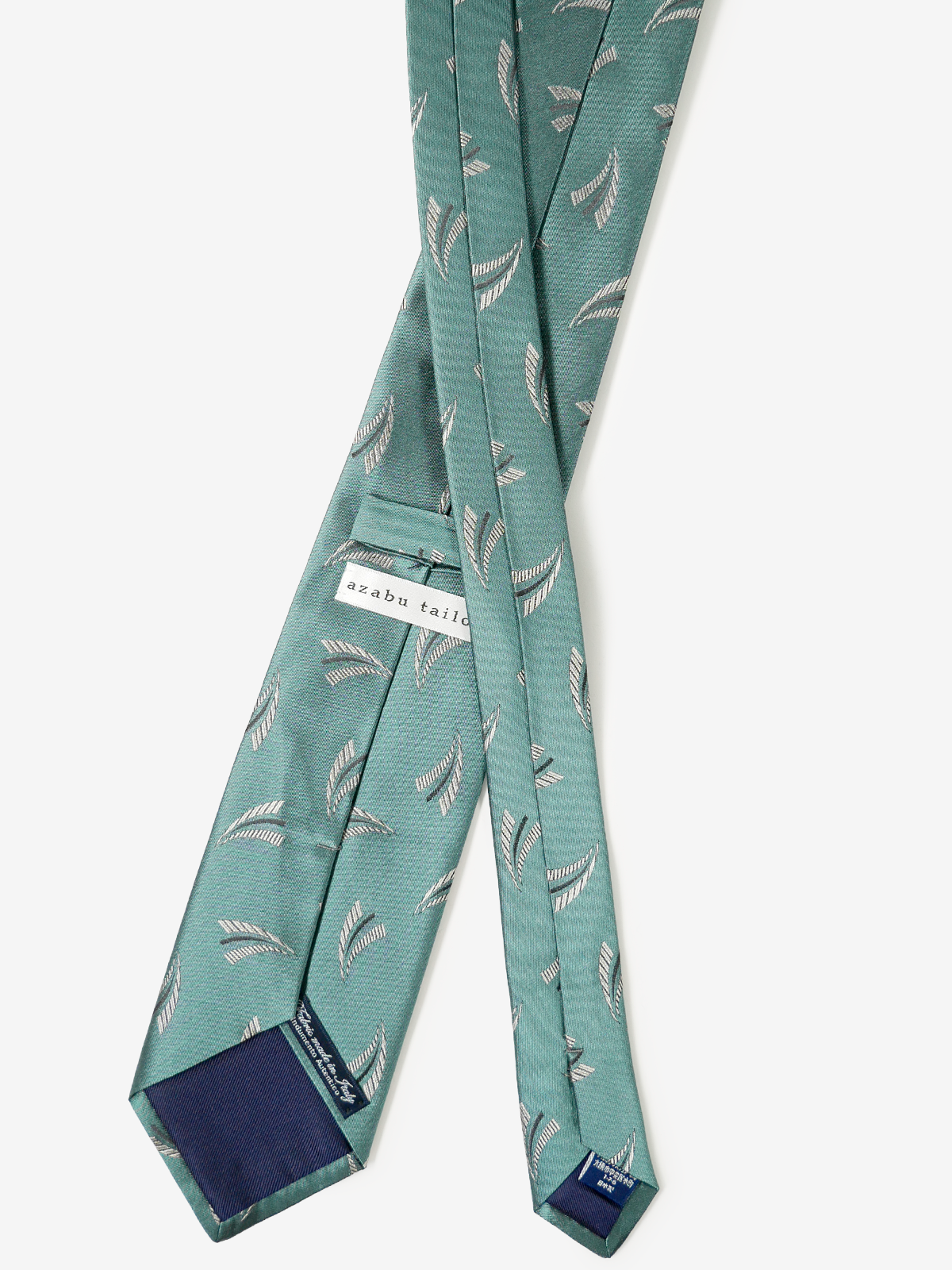 Classico Seta|Neat Tie|グリーン