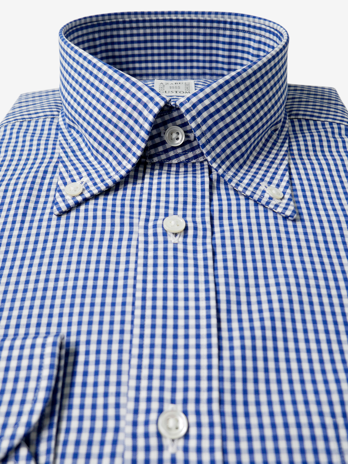 Checked Classic Fit Shirt|ネイビー