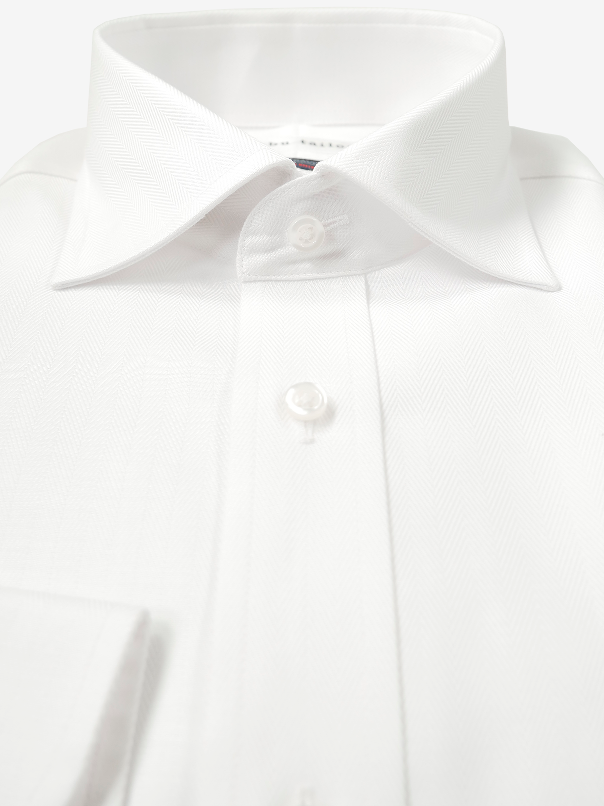 【 Regular Model 】World Traveler Herringbone Shirt|ホワイト