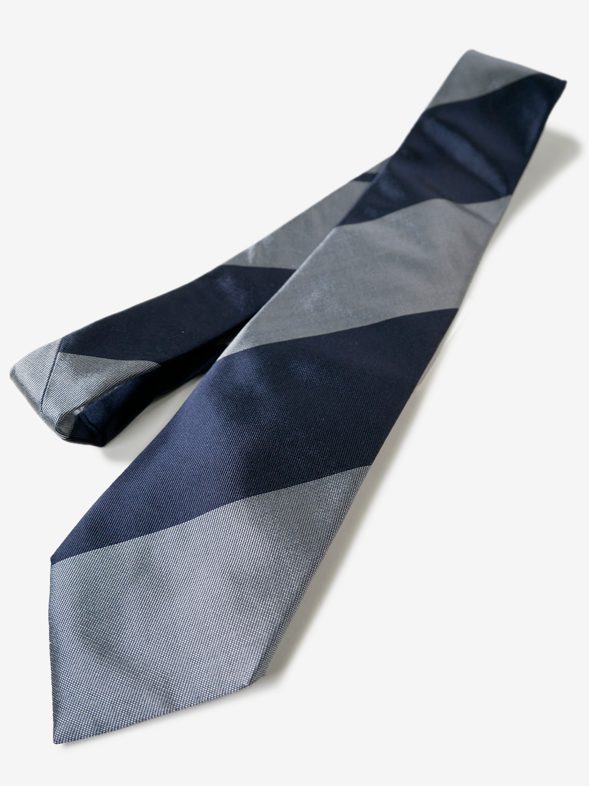 Striped Necktie|ネイビー