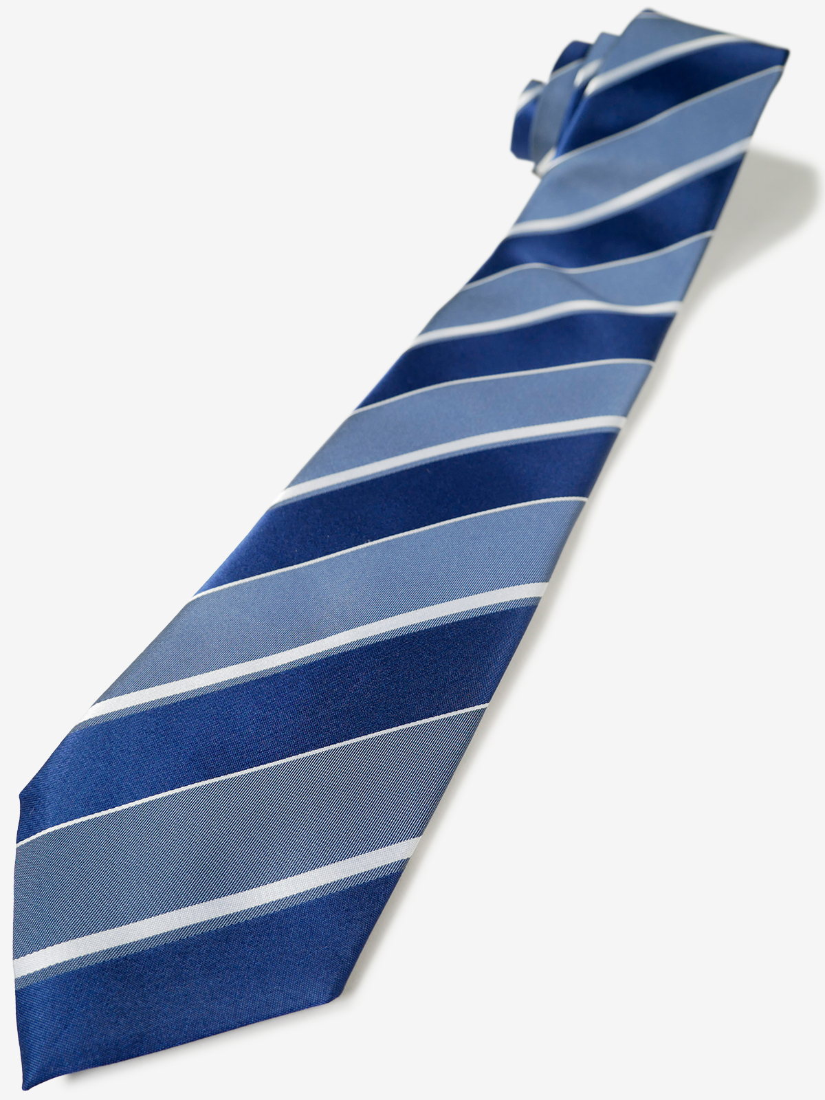 Classico Seta|Stripe Tie|ブルー