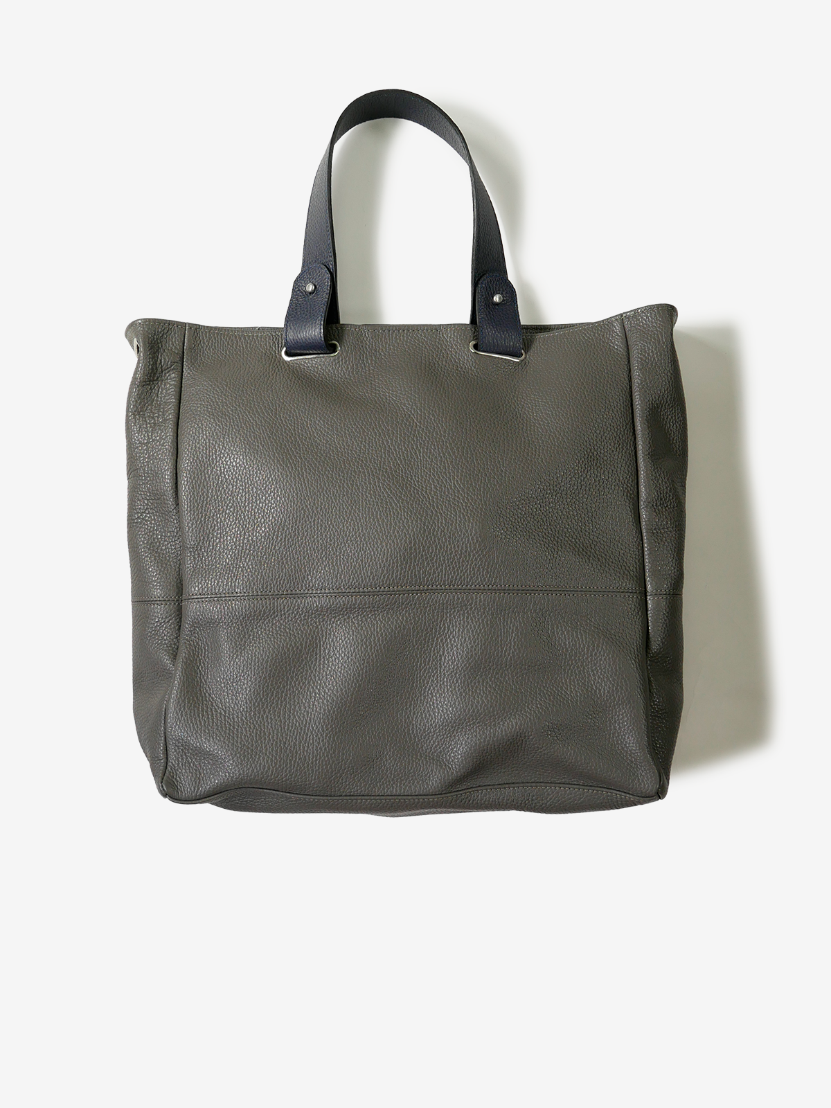 TUSTING｜2WAY Tote Bag Grain Leater｜グレー