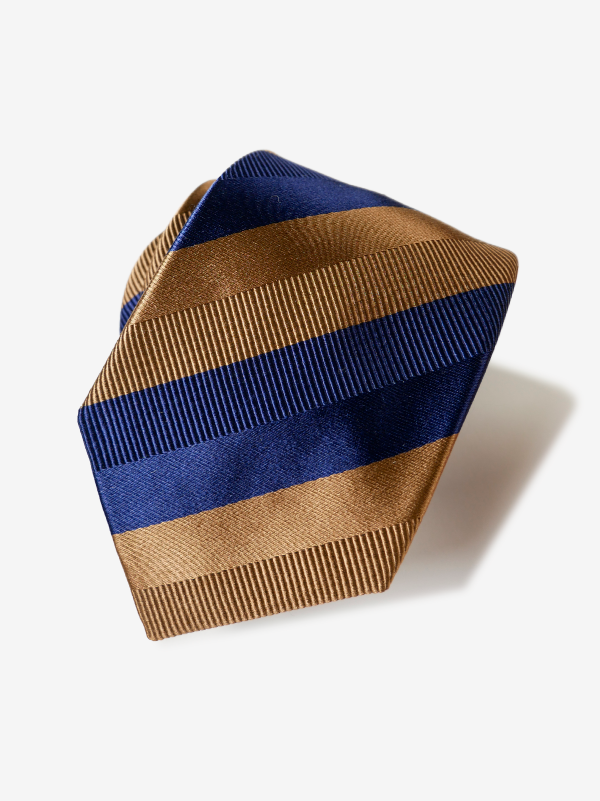 Striped Repp Tie|ネイビー