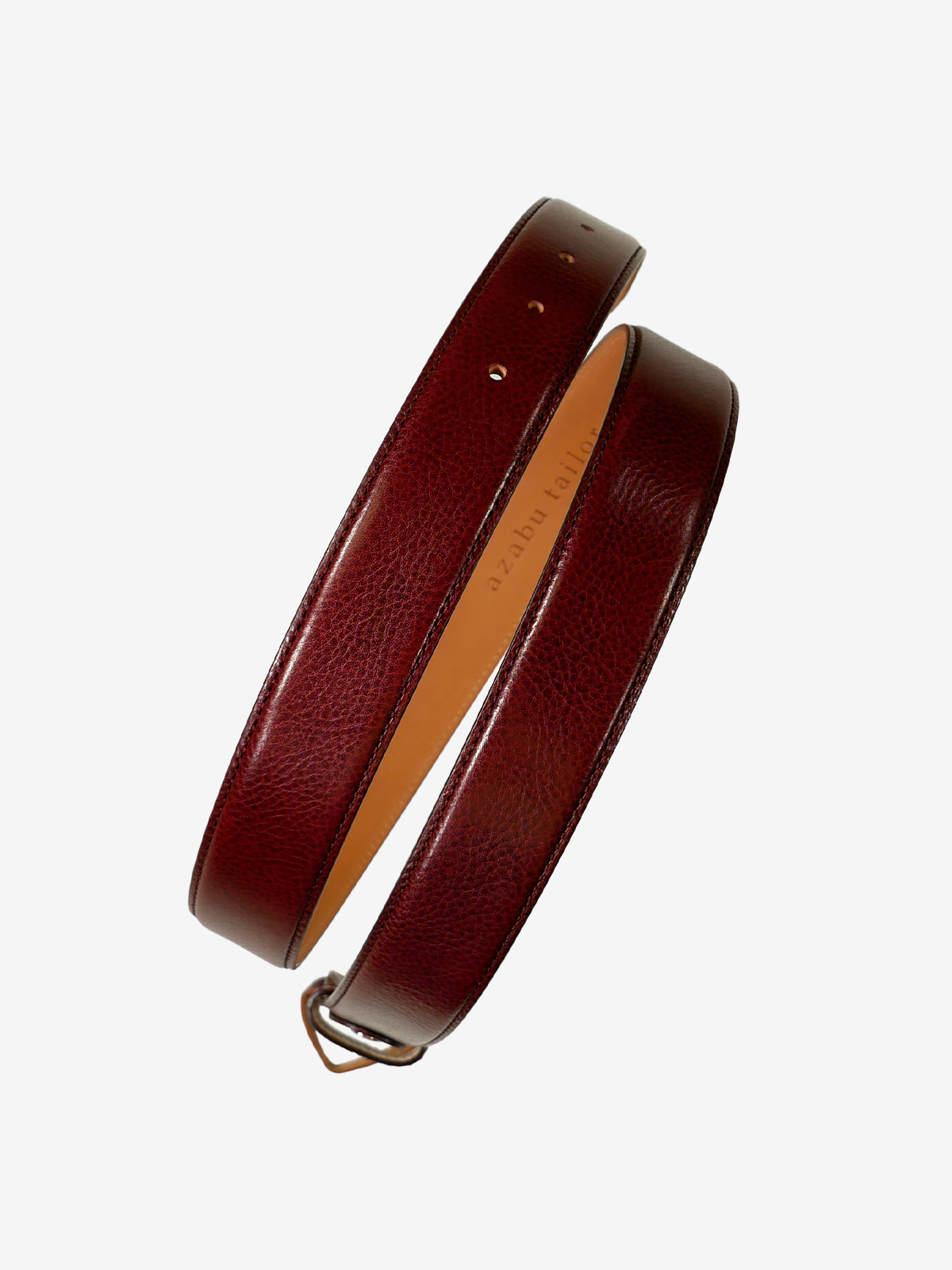 Leather Belt|レッド