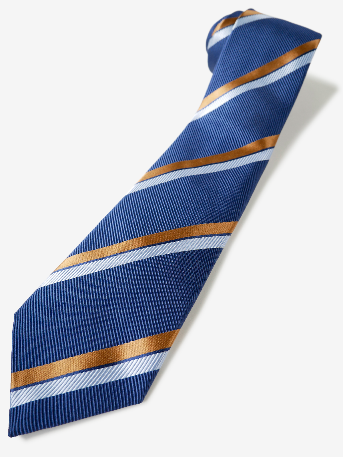 Striped Repp Tie|ブルー