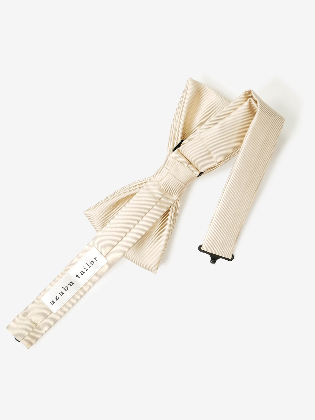 Solid Repp Bow Tie|ベージュ