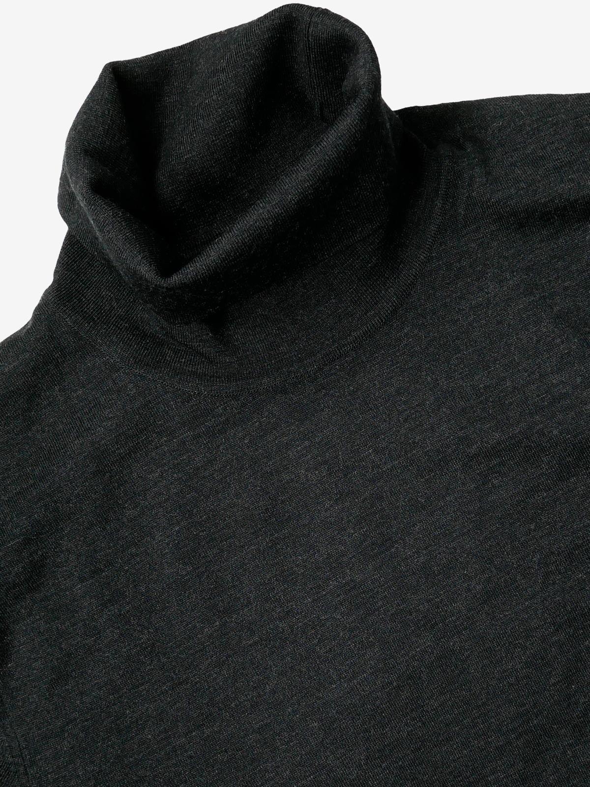 Turtleneck Sweater|チャコールグレー