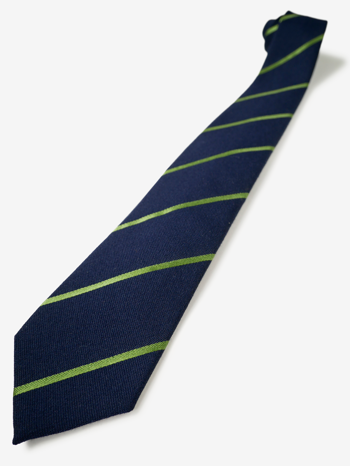 VANNERS|Regimental Striped Necktie|グリーン