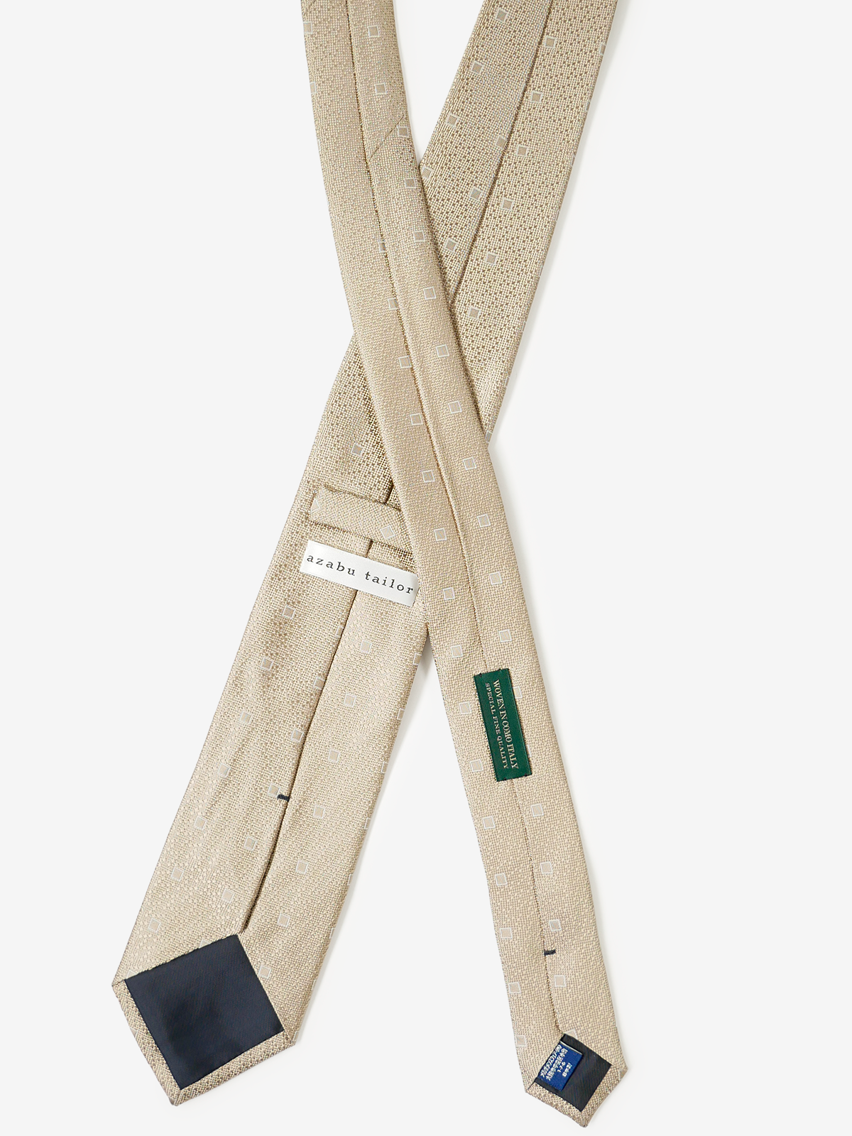 Mantero|Neat Tie|ベージュ