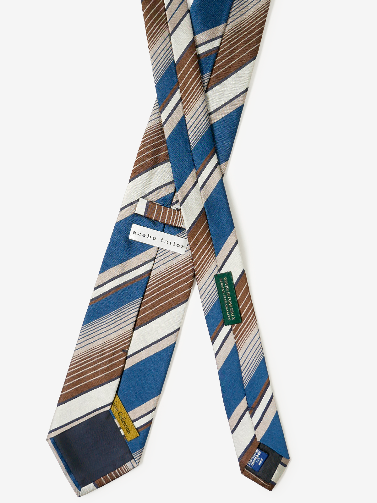 Canepa|Stripe Tie|ブルー